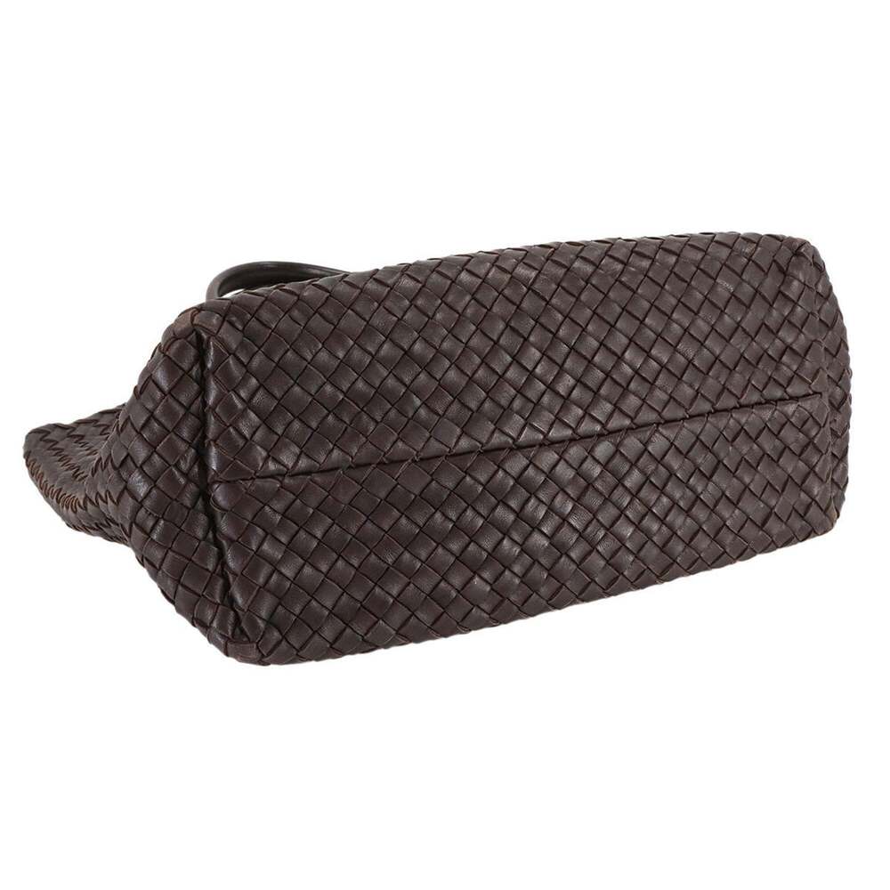 BOTTEGA VENETA Brown Leather Intrecciato Tote Bag - Picture 4 of 10